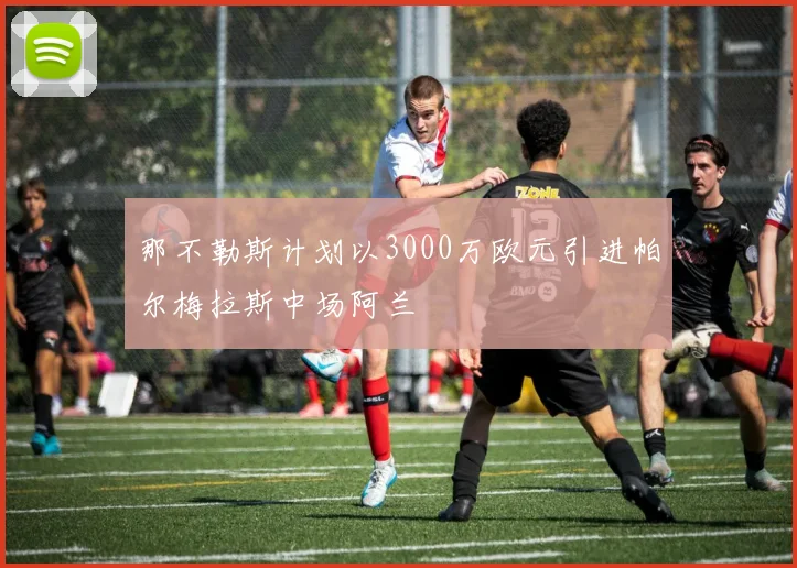 那不勒斯计划以3000万欧元引进帕尔梅拉斯中场阿兰